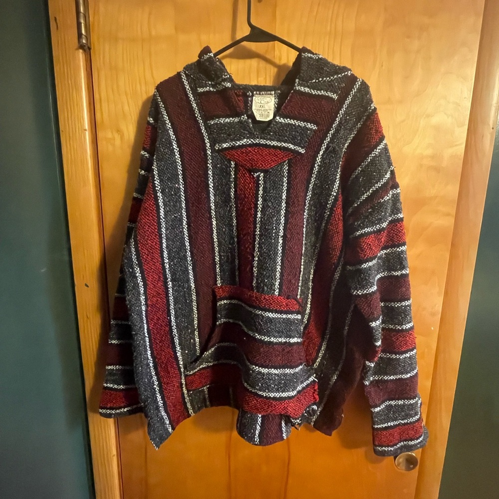 Mexican Weave Hoodie/Pull Over- XXL